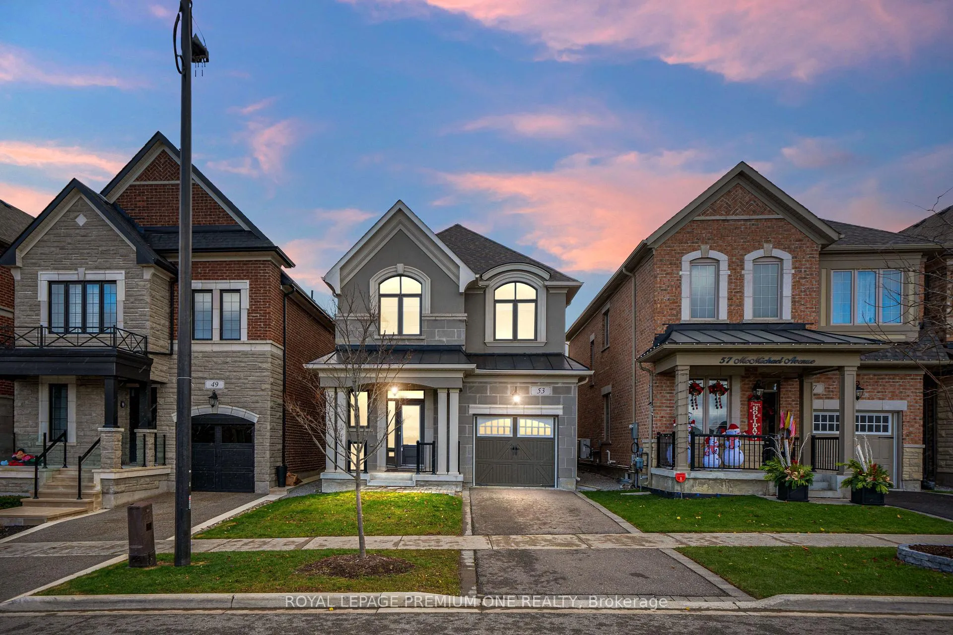 Front of 53 McMichael Avenue