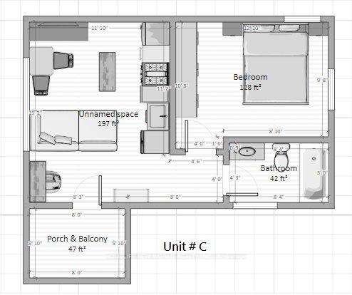 Photo 13 of Unit Unit C, 8 Roslin Avenue, Waterloo, Uptown West — HOMEH
