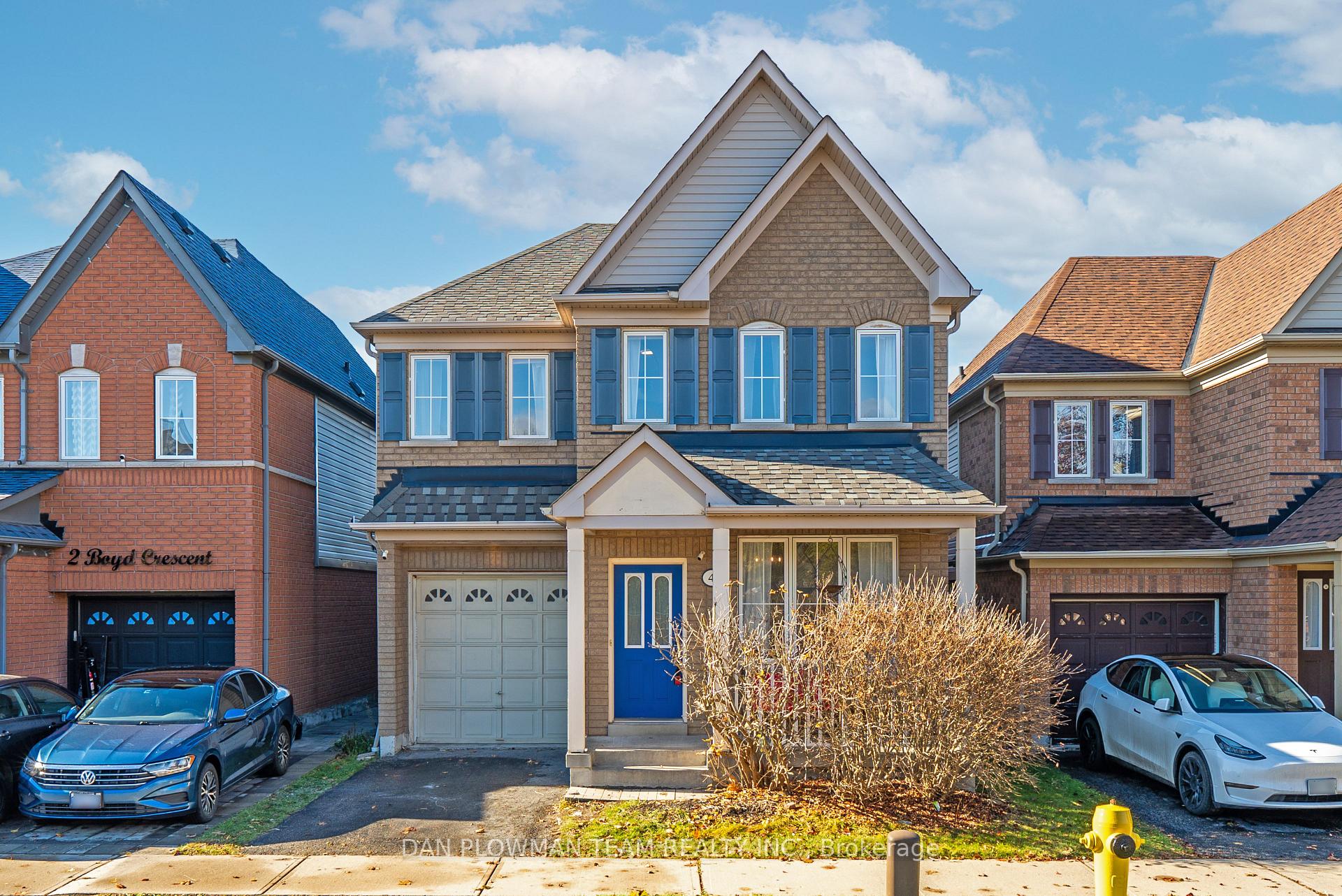 Photo 1 of 4 Boyd Crescent, Ajax, Northeast Ajax — HOMEH