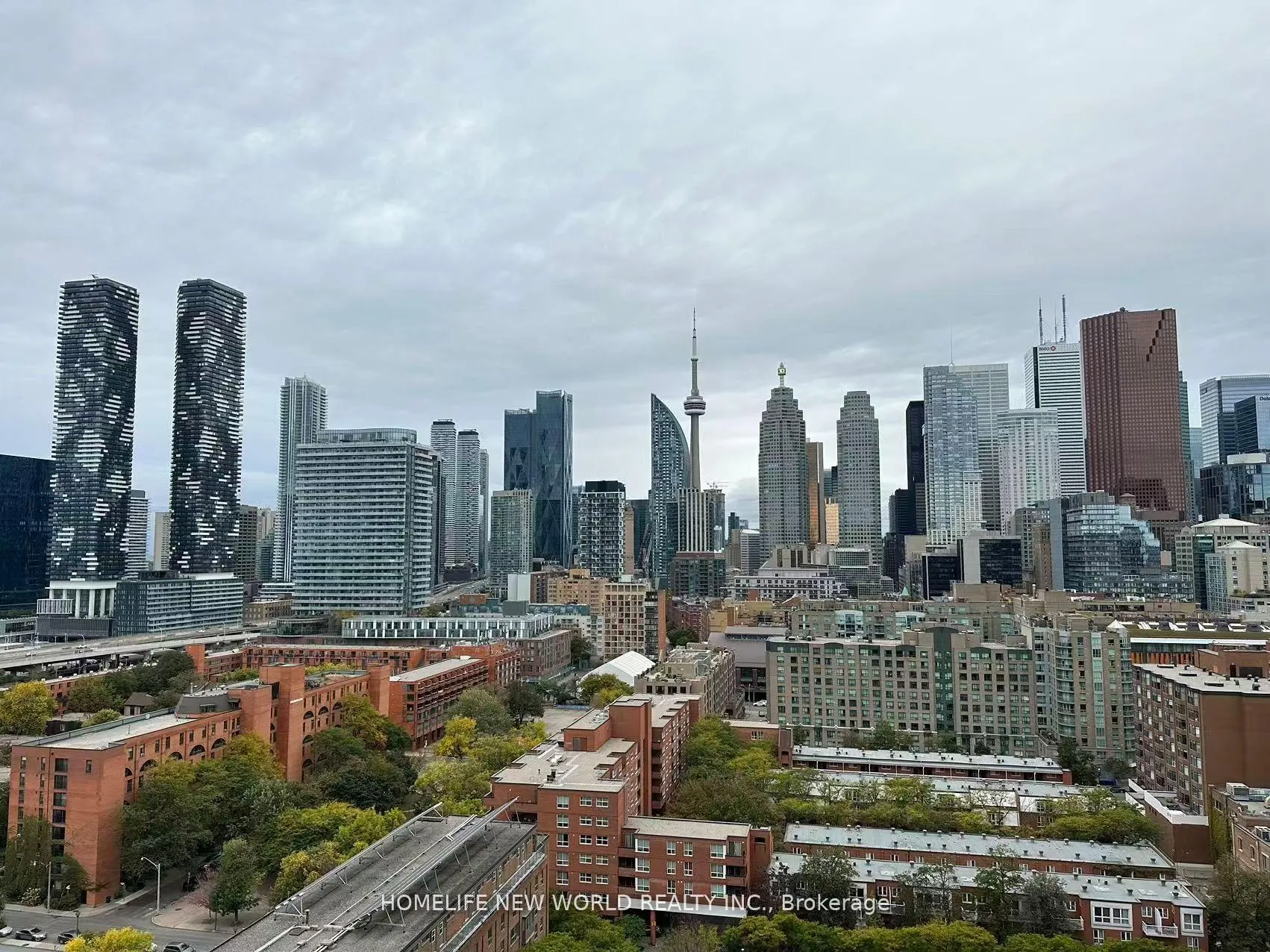 Front of Unit 1749 SW, 121 Lower Sherbourne Street SW