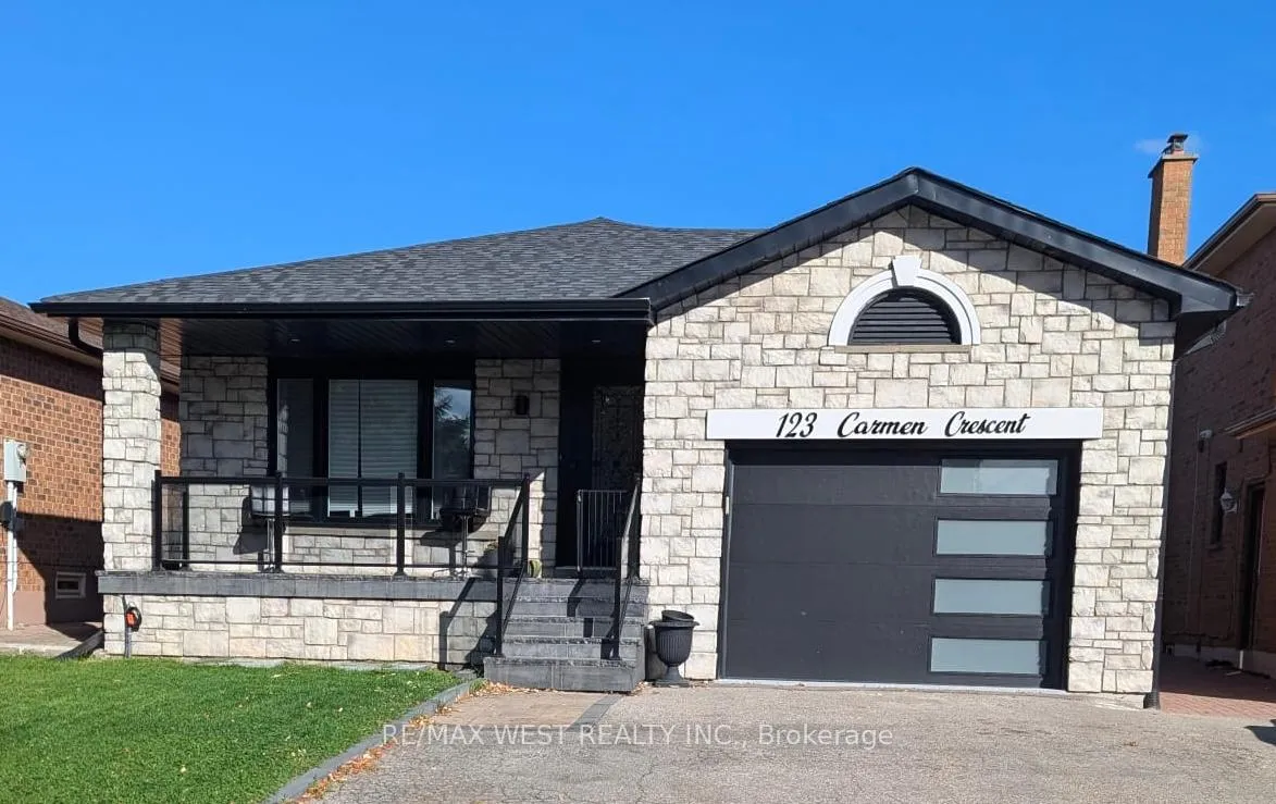 Front of 123 Carmen BSMT Crescent
