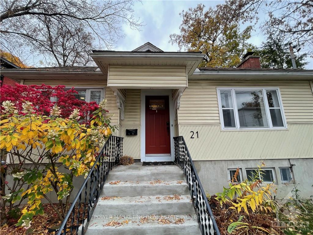 Photo 1 of 21 Perkins Street, Ottawa, West Centre Town — HOMEH