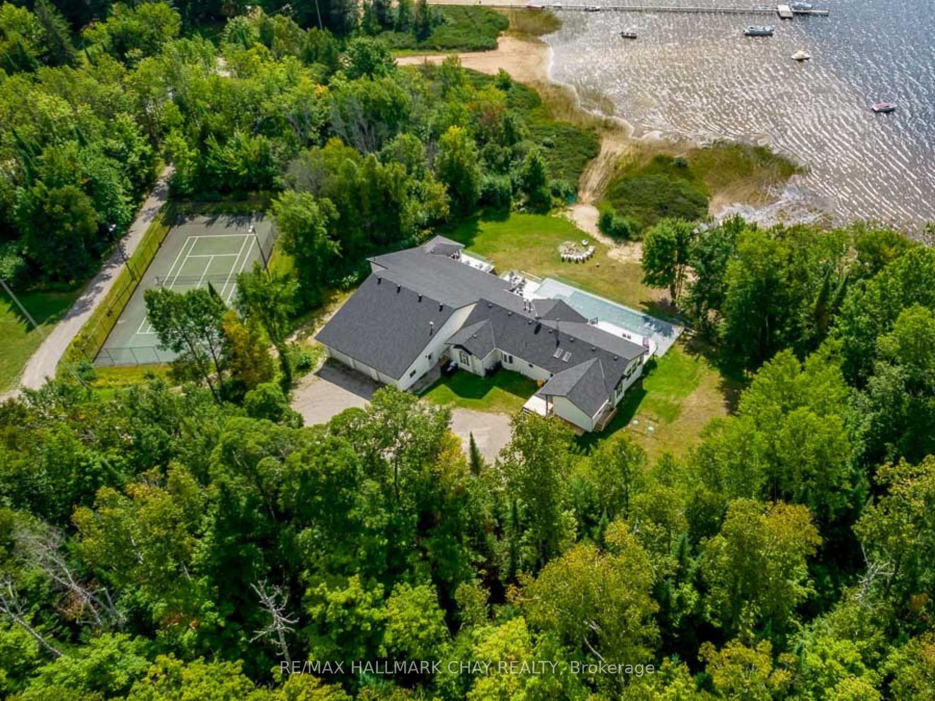 Front of 2318 Pickerel & Jack Lake Road