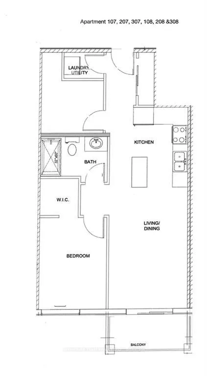 Front of Unit 107, 78A Queen Street