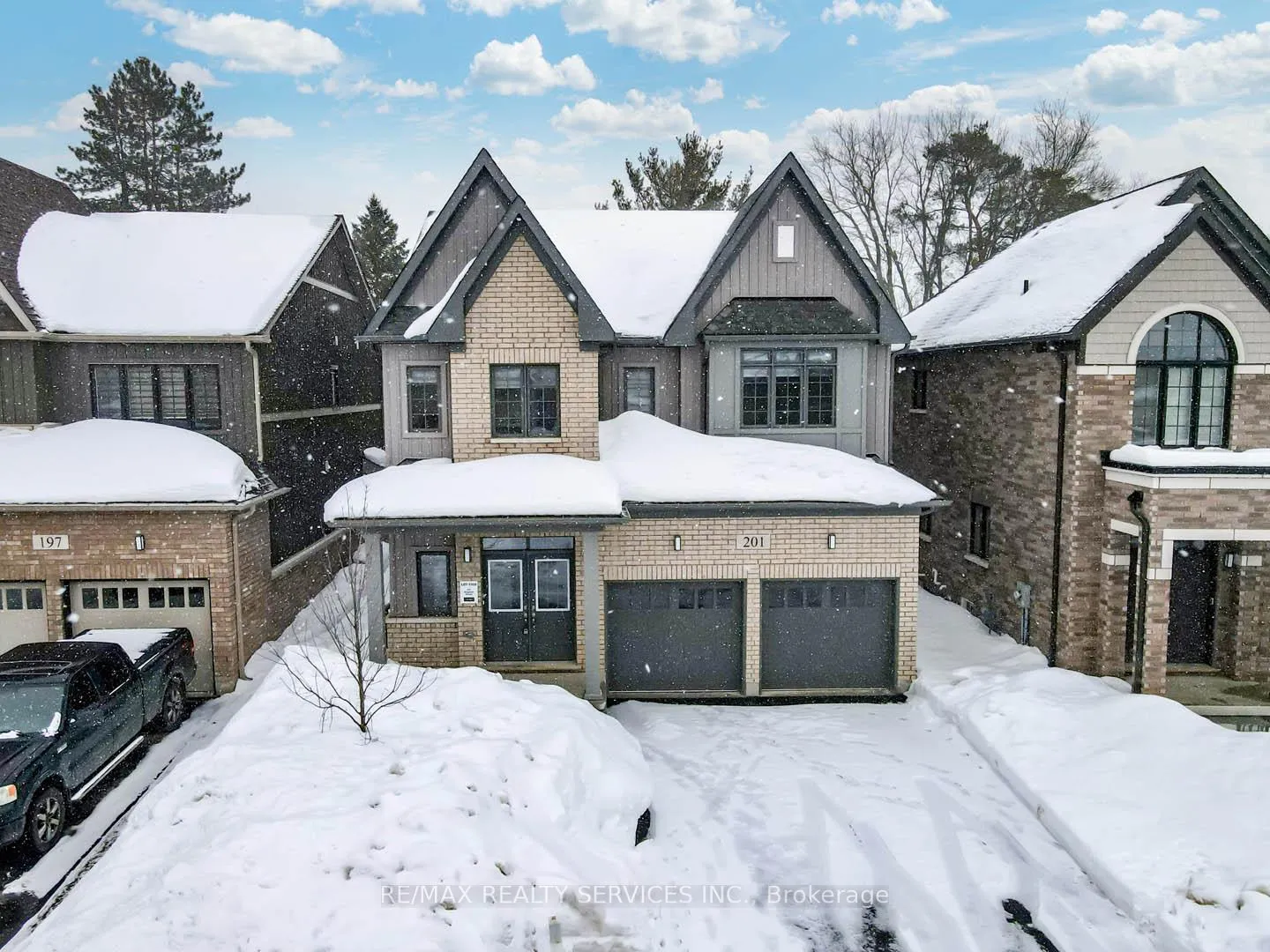 Front of 201 Dingman Street