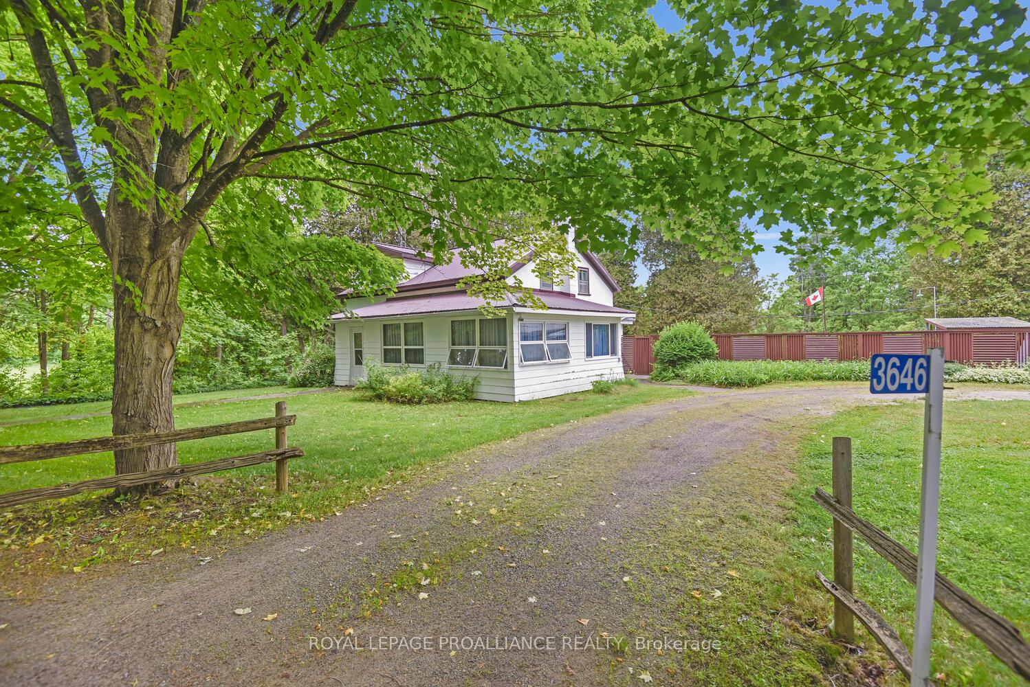 Front of 3646 Maple Avenue