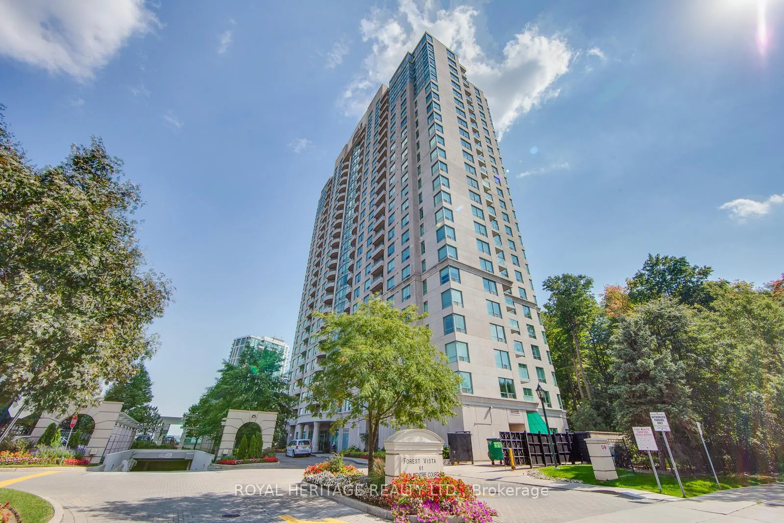 Front of Unit 1903, 61 Town Centre Court