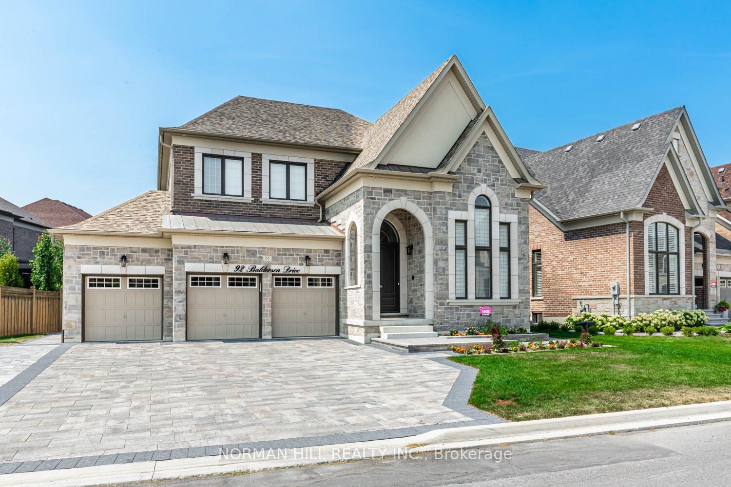 Photo 1 of 92 Balderson Drive, Vaughan, Kleinburg — HOMEH