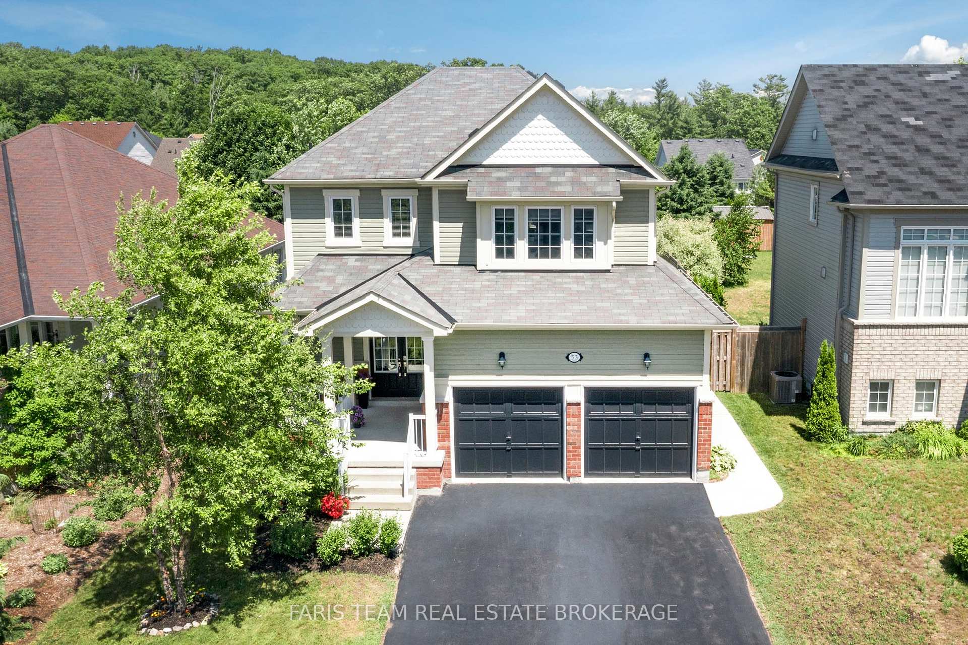 Front of 53 Christy Drive
