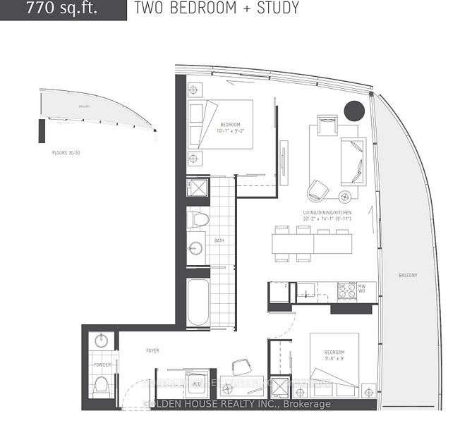Photo 30 of Unit 2810, 12 York Street, Toronto, Waterfront Communities — HOMEH