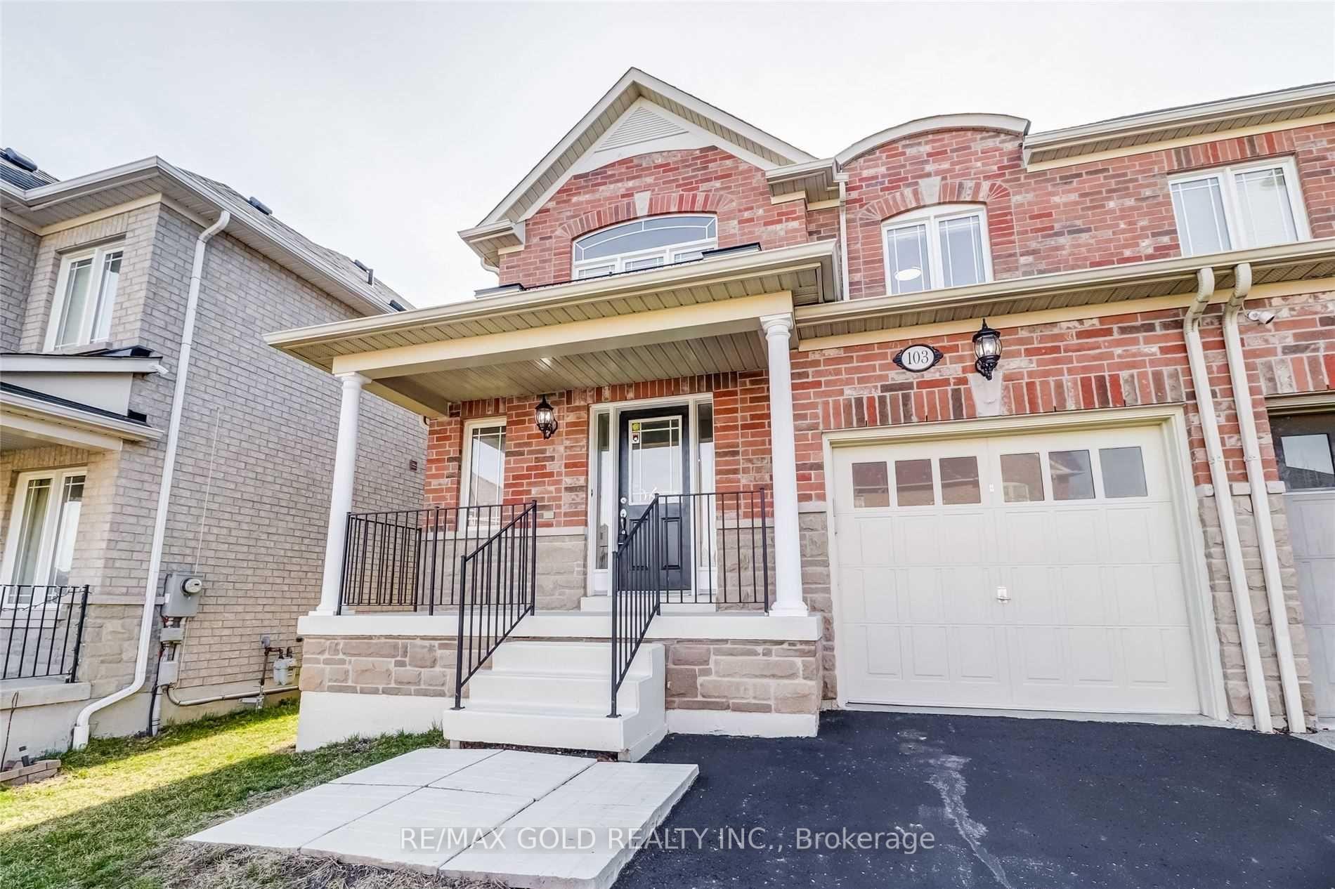 Photo 1 of 103 Whitlock Crescent, Ajax, Northeast Ajax — HOMEH