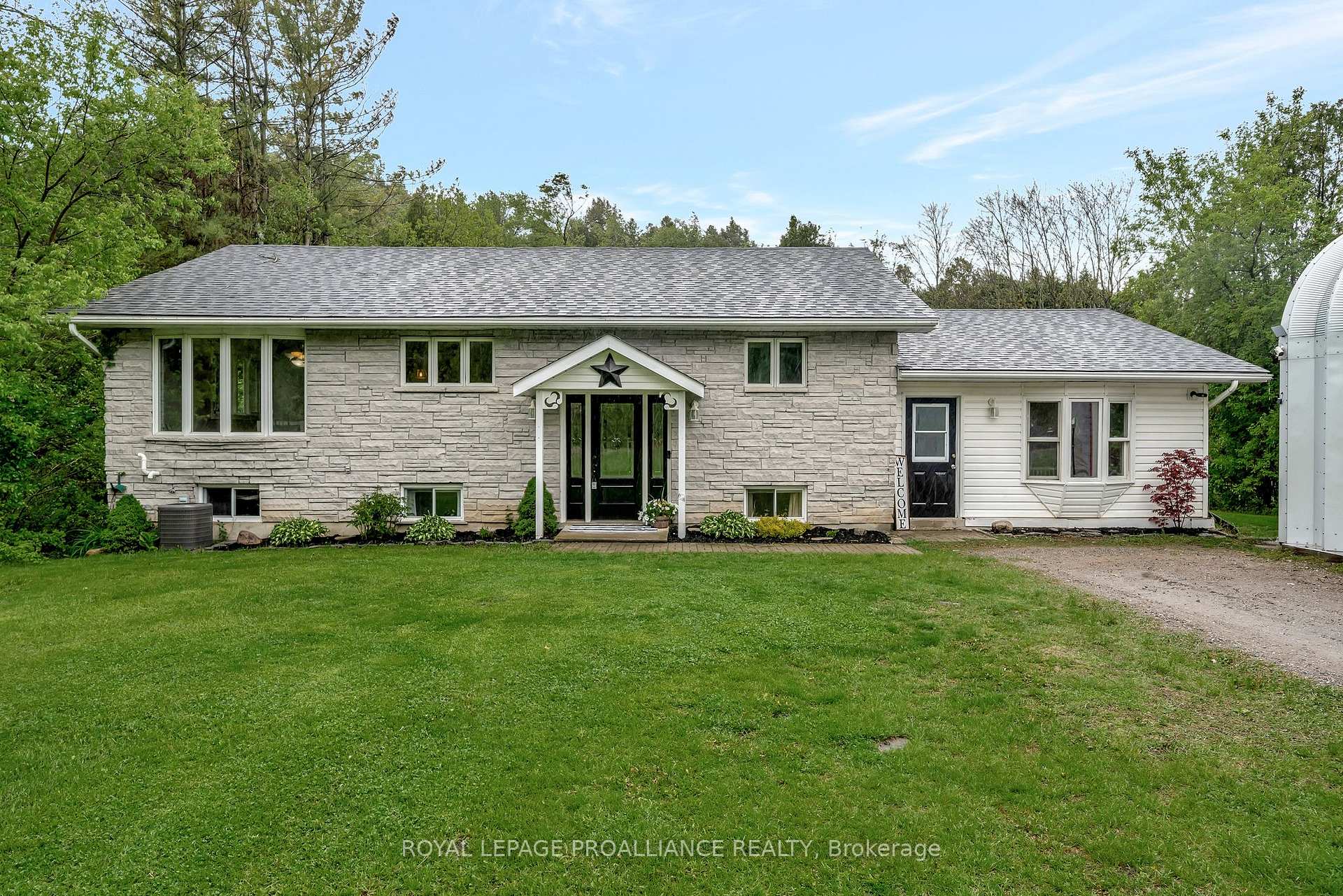 Front of 2438 Shelter Valley Road