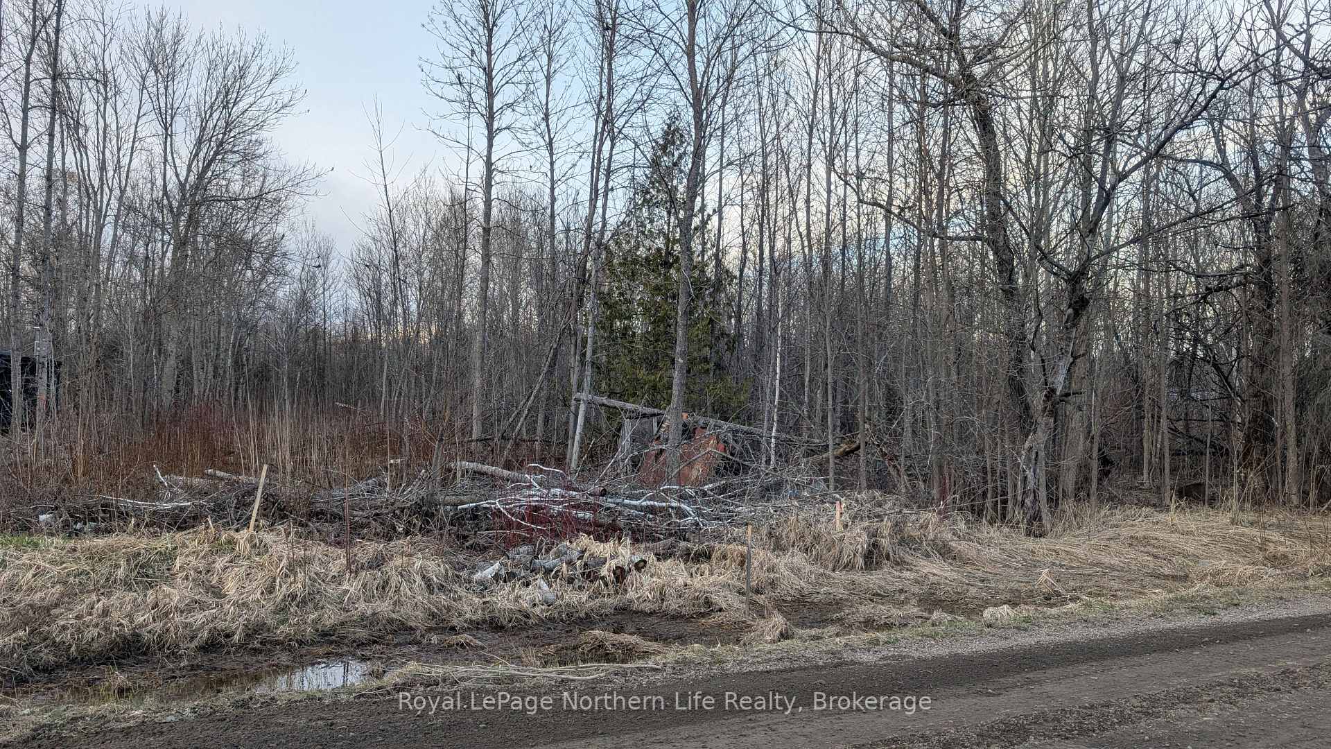 Front of Lot 1 Stevens Road