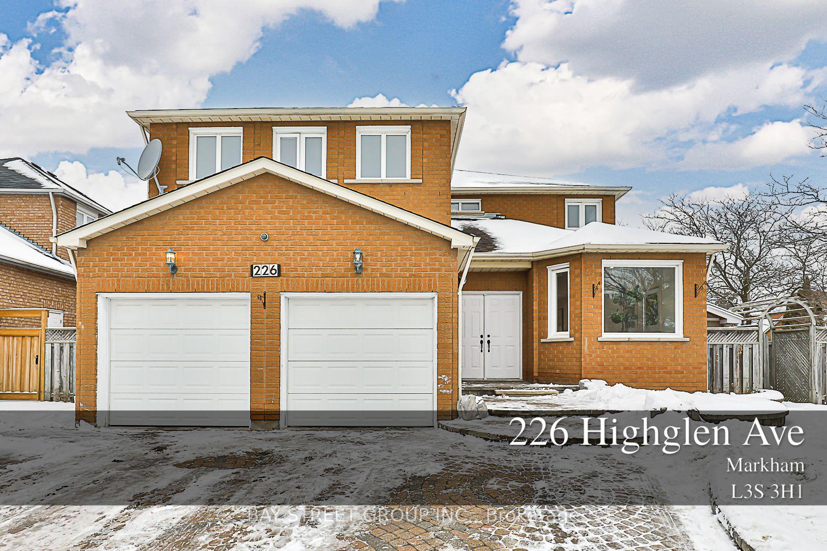 Photo 1 of 226 Highglen Avenue, Markham, Milliken Mills East — HOMEH