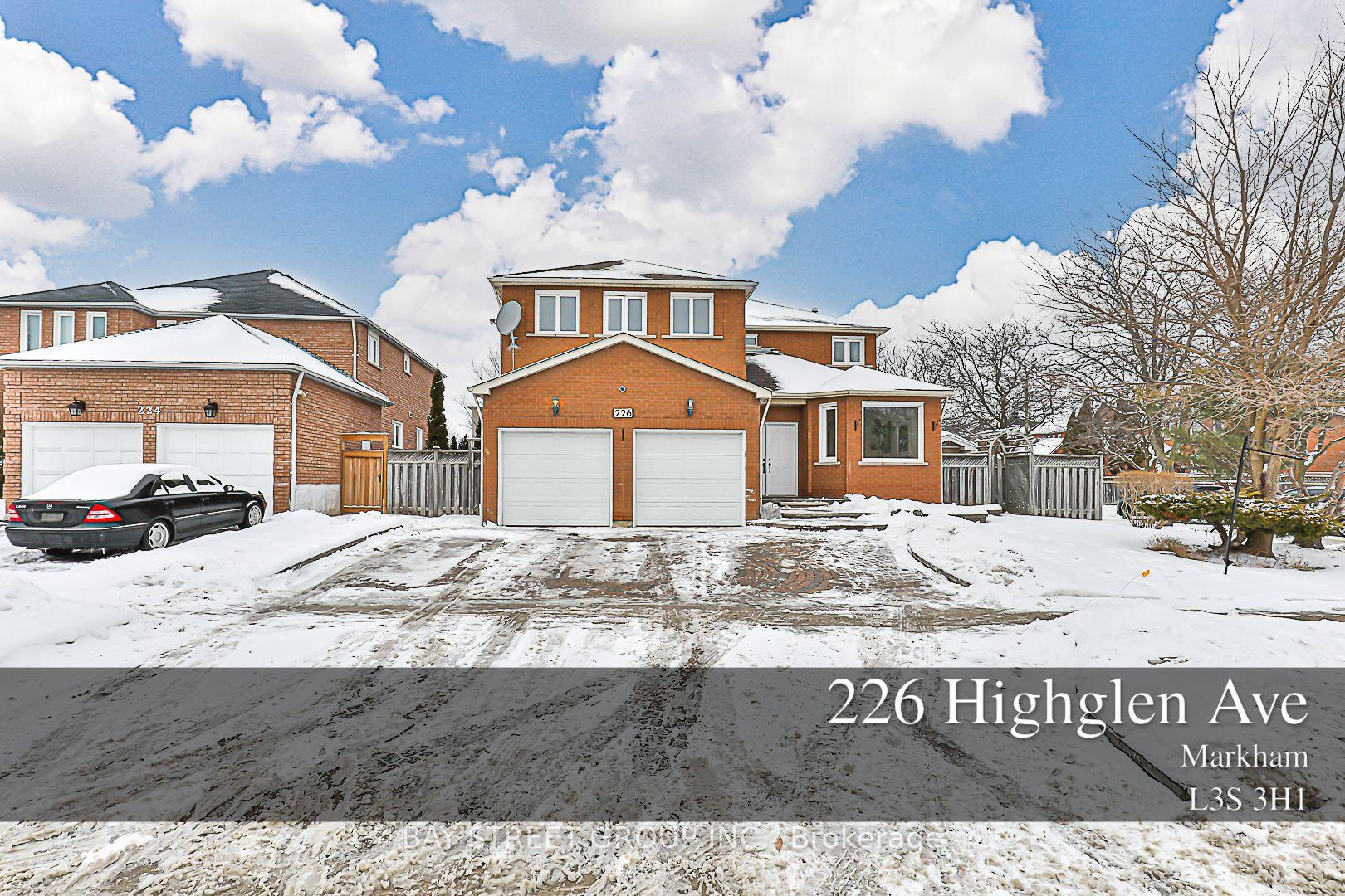 Photo 2 of 226 Highglen Avenue, Markham, Milliken Mills East — HOMEH