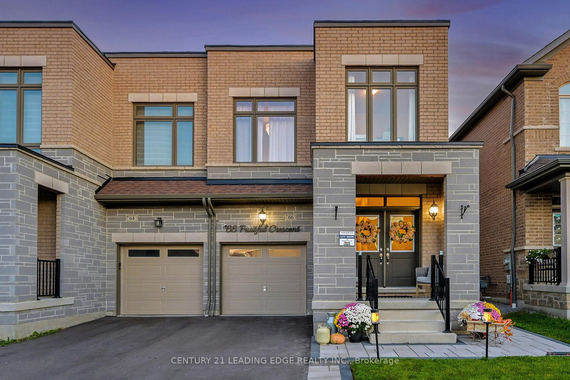 Photo 1 of 66 Fruitful Crescent, Whitby, Rural Whitby — HOMEH