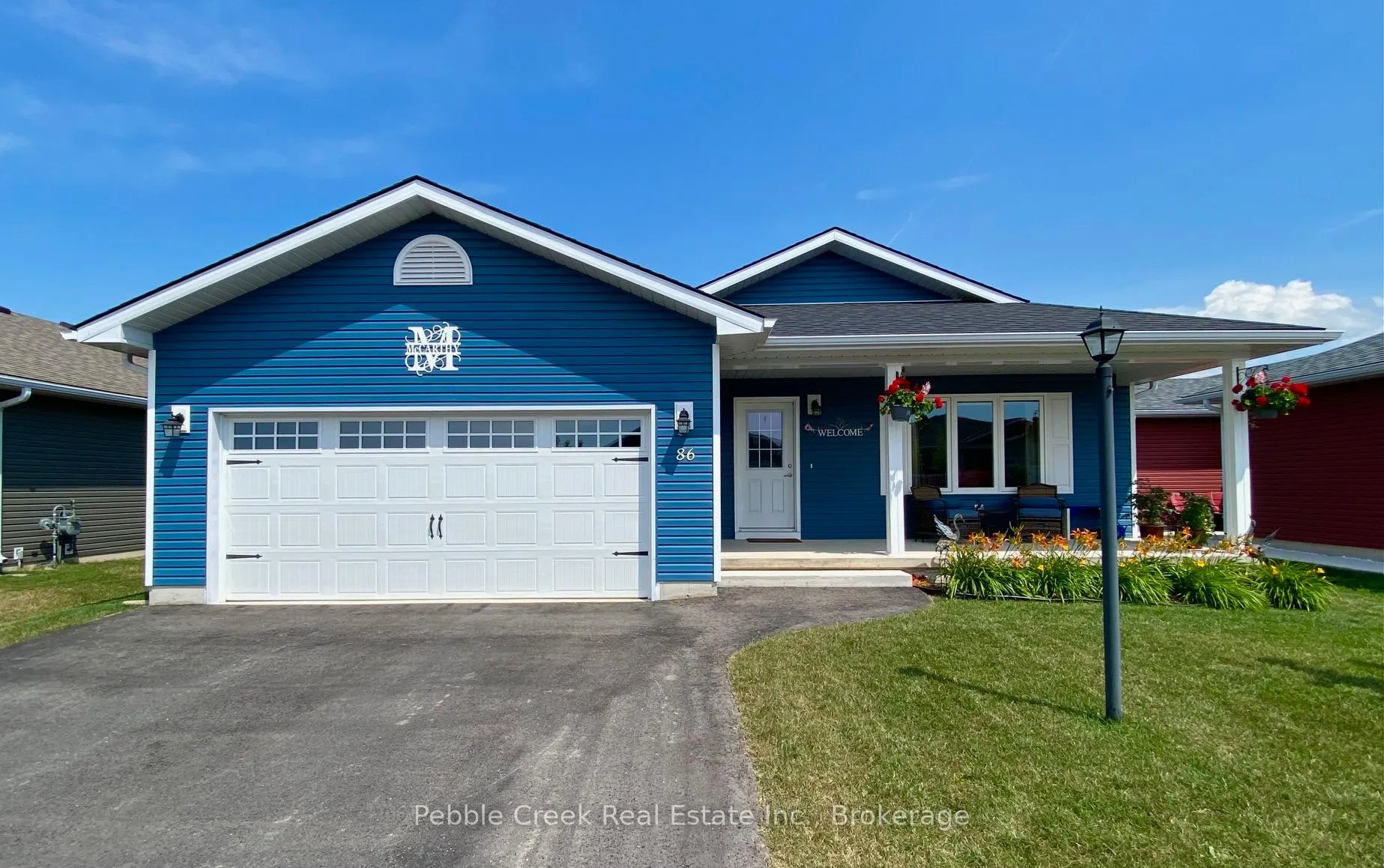 Front of 86 Huron Heights Drive