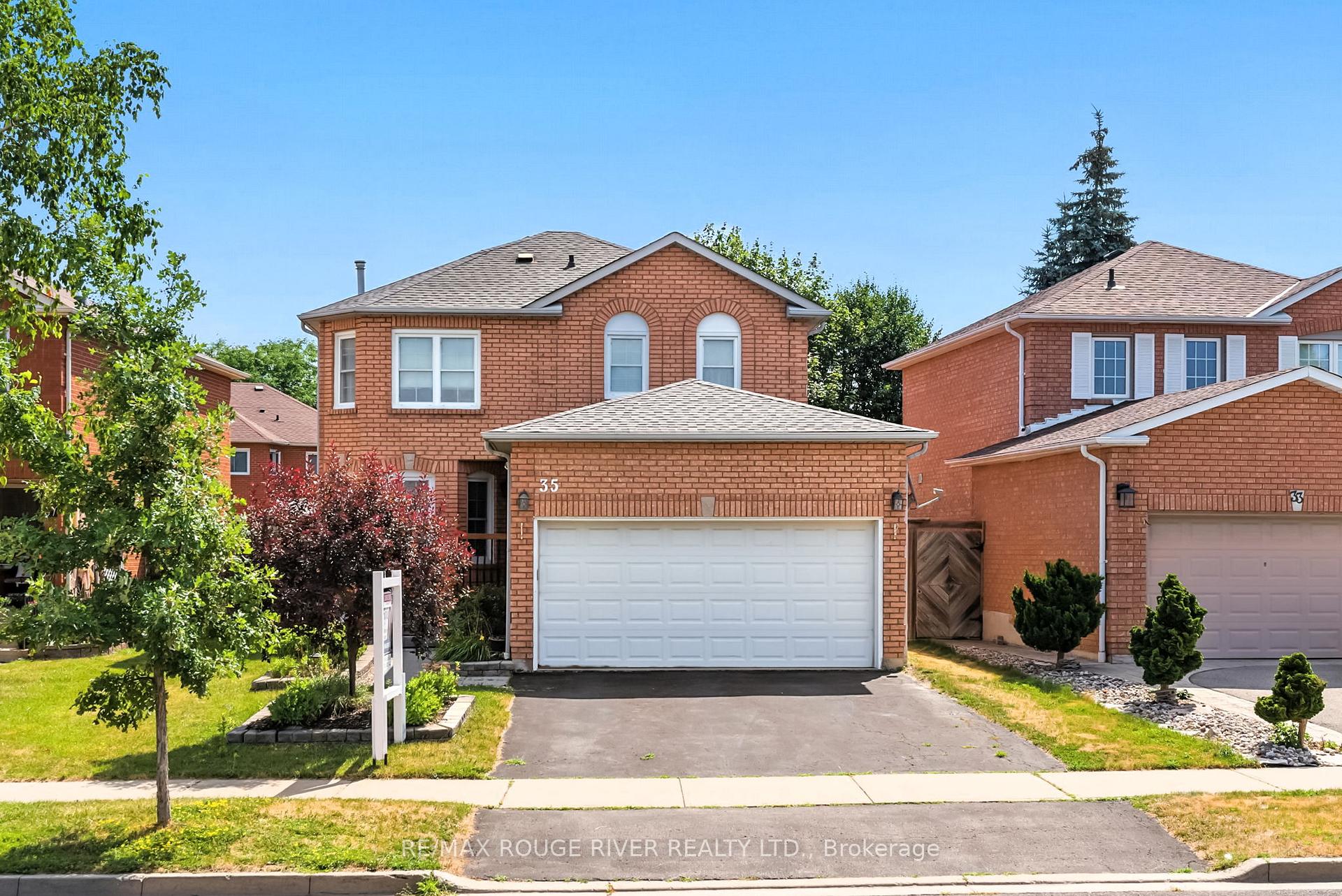 Front of 35 Fencerow Drive