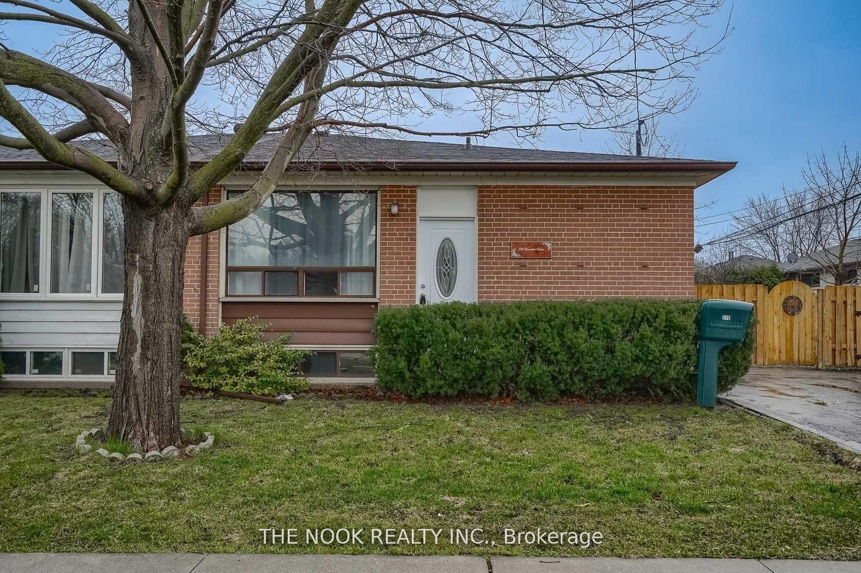 Front of 216 Rosedale Drive