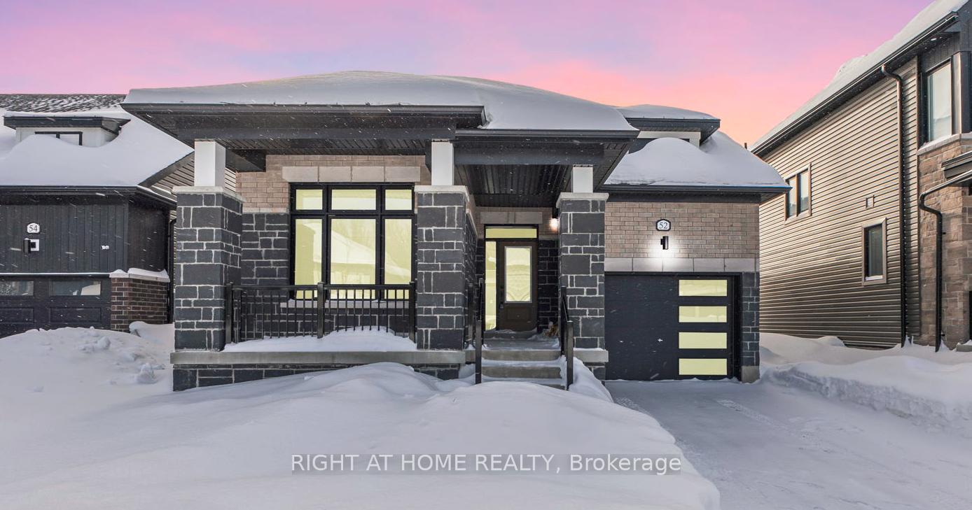 Front of 52 Del Ray Crescent