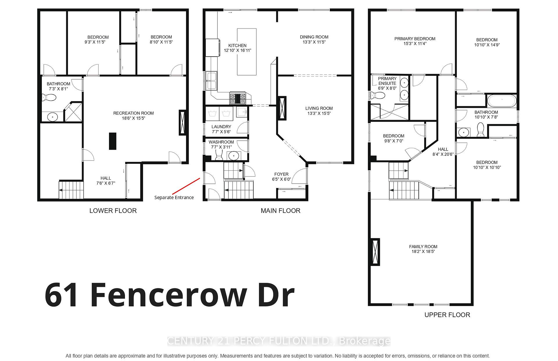 Photo 8 of 61 Fencerow Drive, Whitby, Rolling Acres — HOMEH
