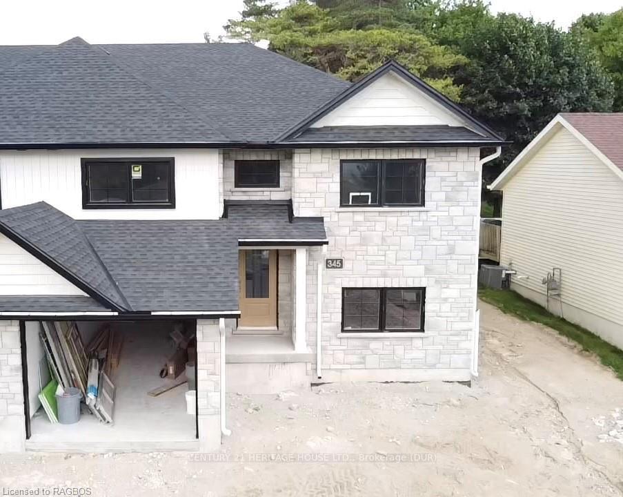 Front of 345 Queen Street N