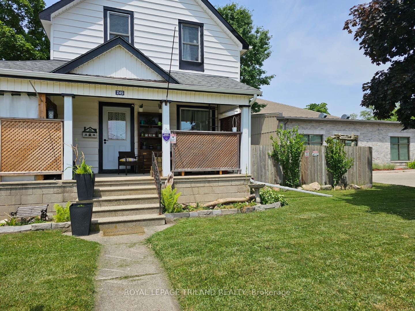 Front of 245 Sydenham Street E