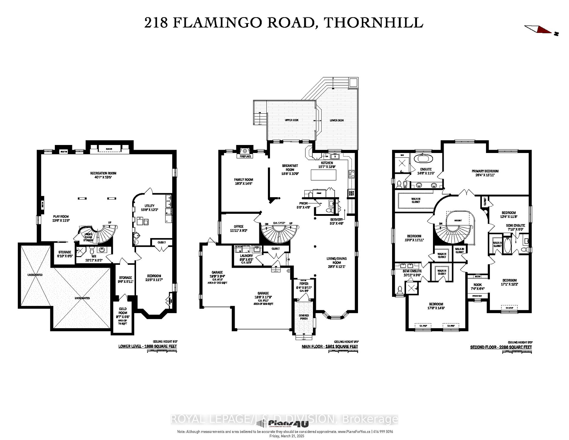 Photo 39 of 218 Flamingo Road, Vaughan, Uplands — HOMEH