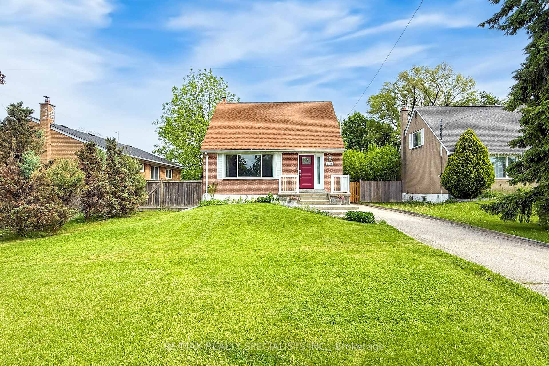Front of 3392 Sonja Road