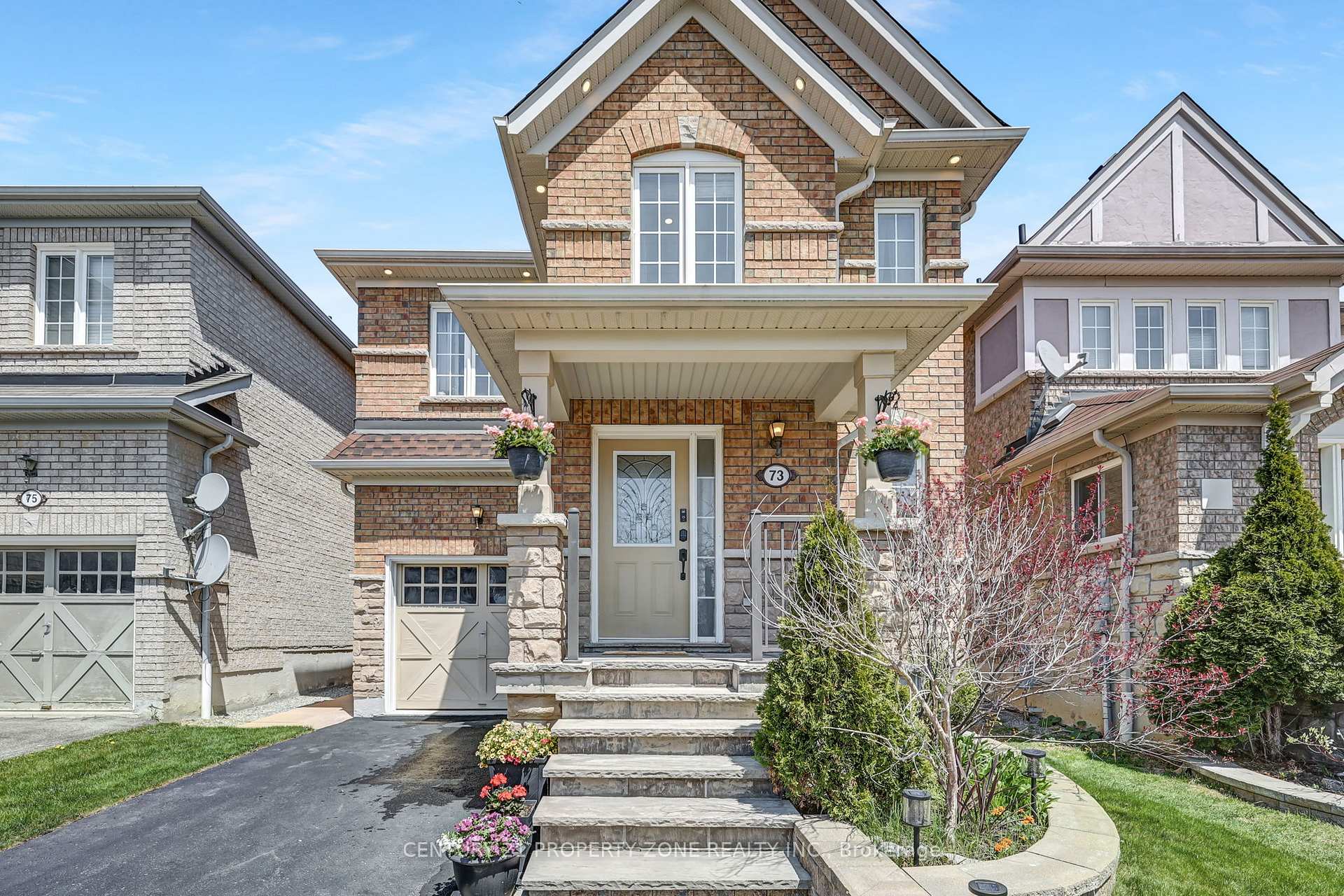 Front of 73 Feint Drive