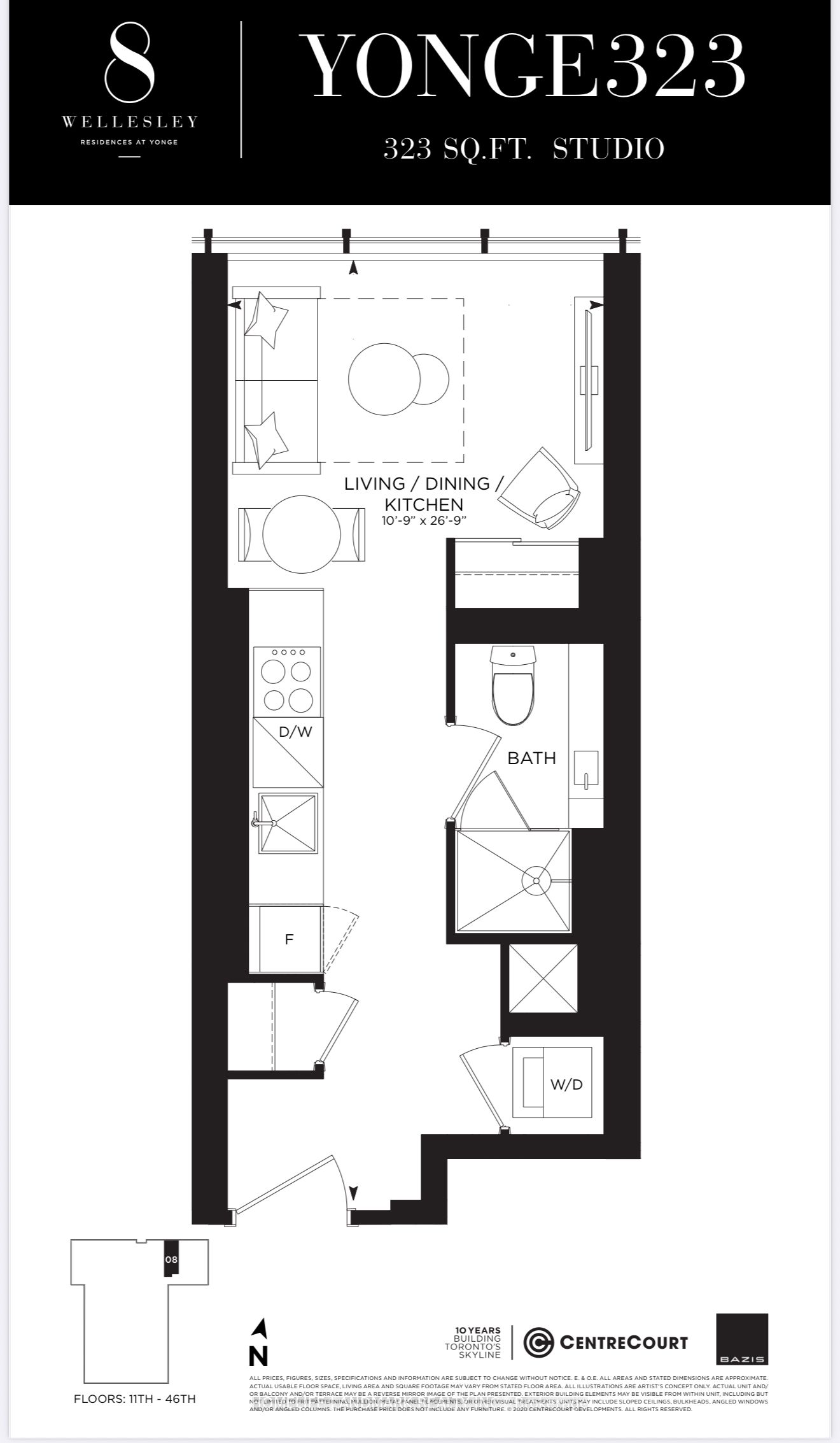 Photo 36 of Unit 4208, 8 Wellesley Street W, Toronto, Bay Street Corridor — HOMEH
