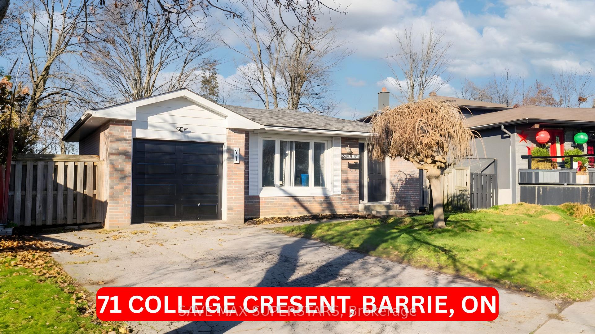 Photo 2 of 71 College Crescent, Barrie, Grove East — HOMEH