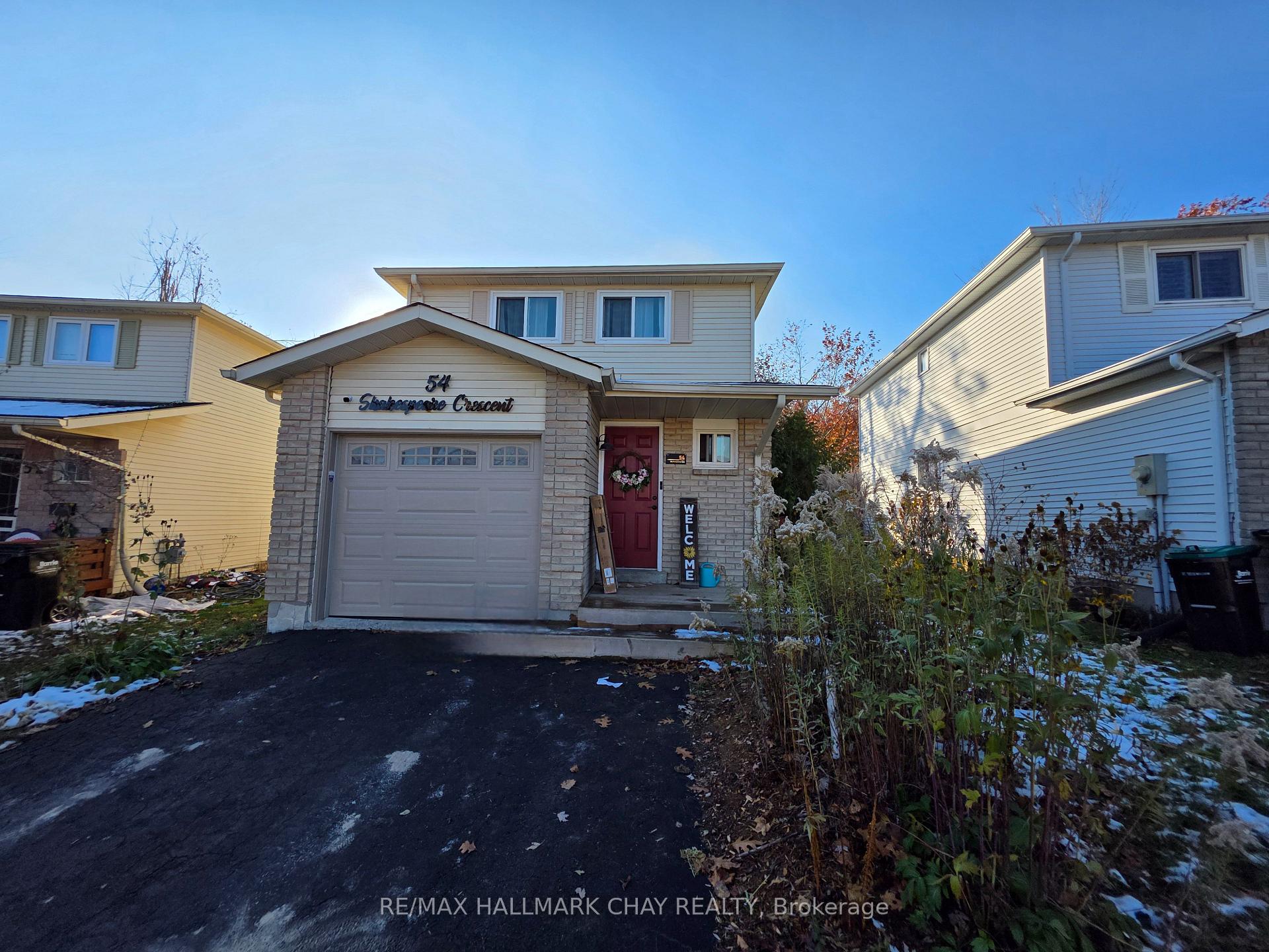 Photo 1 of 54 Shakespeare Crescent, Barrie, Letitia Heights — HOMEH