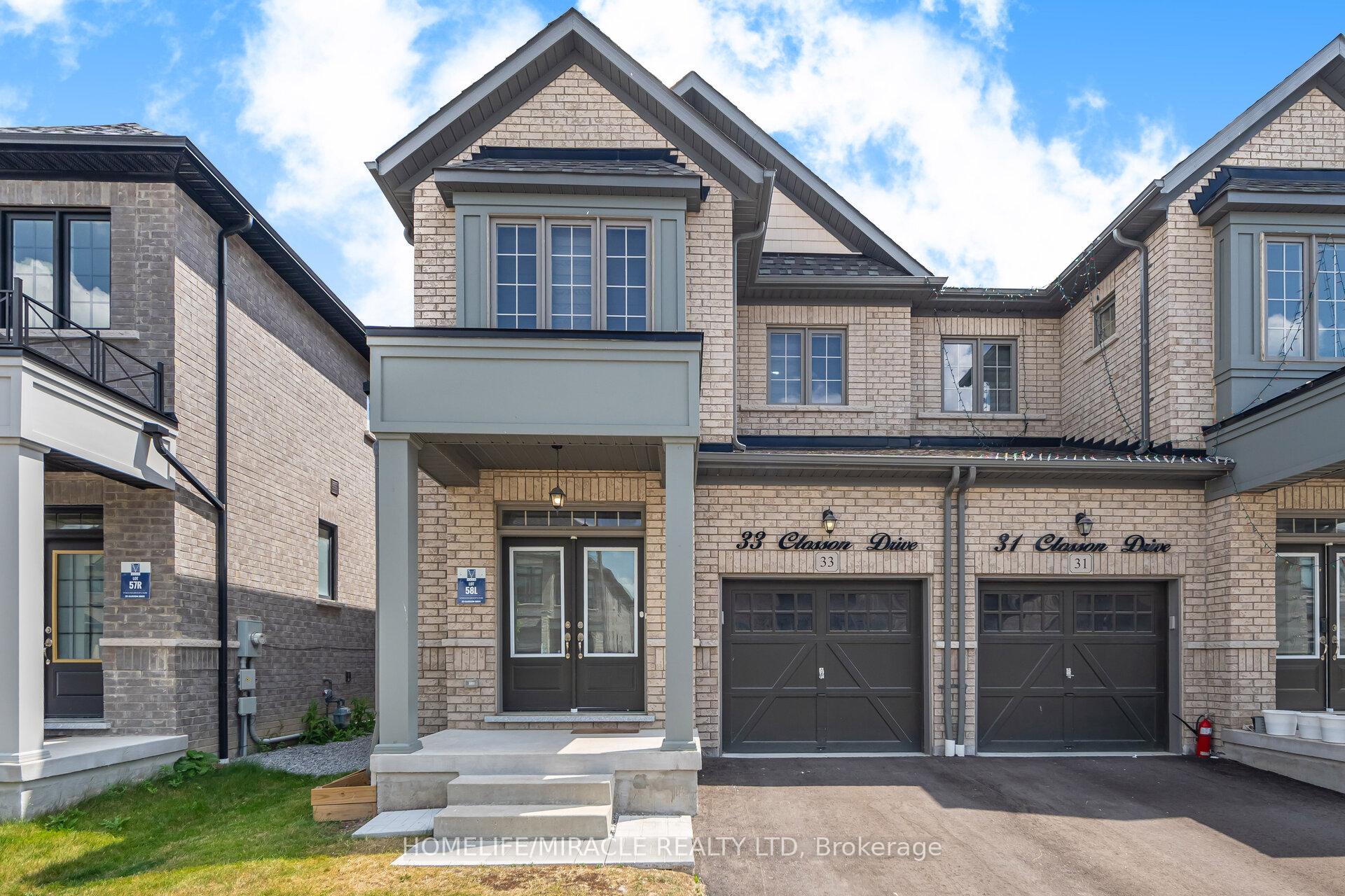 Photo 1 of 33 Closson Drive, Whitby, Rural Whitby — HOMEH