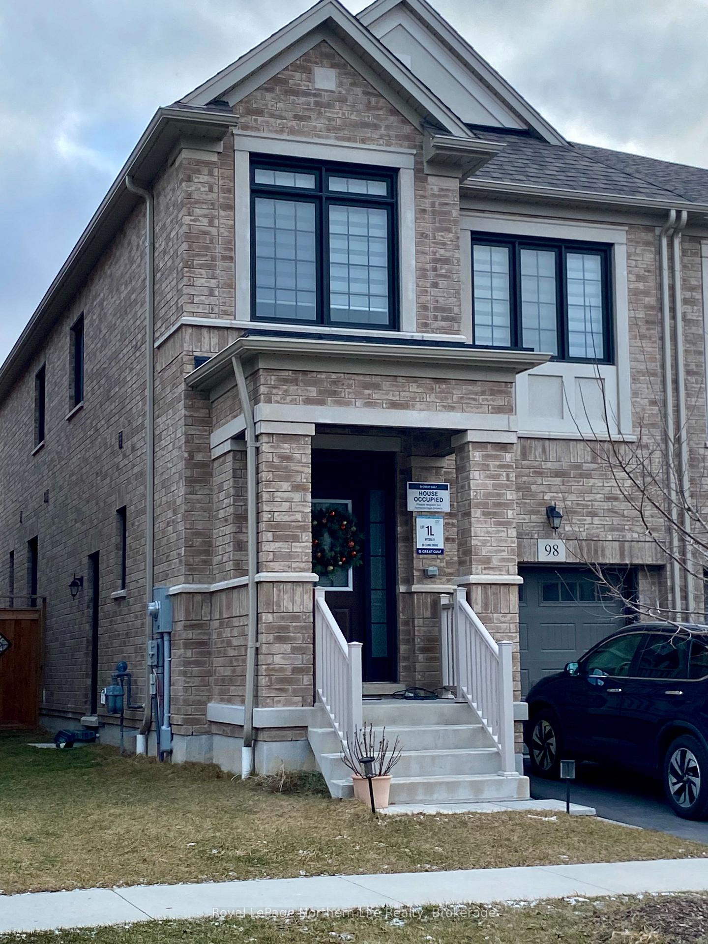 Front of 98 Laing Drive