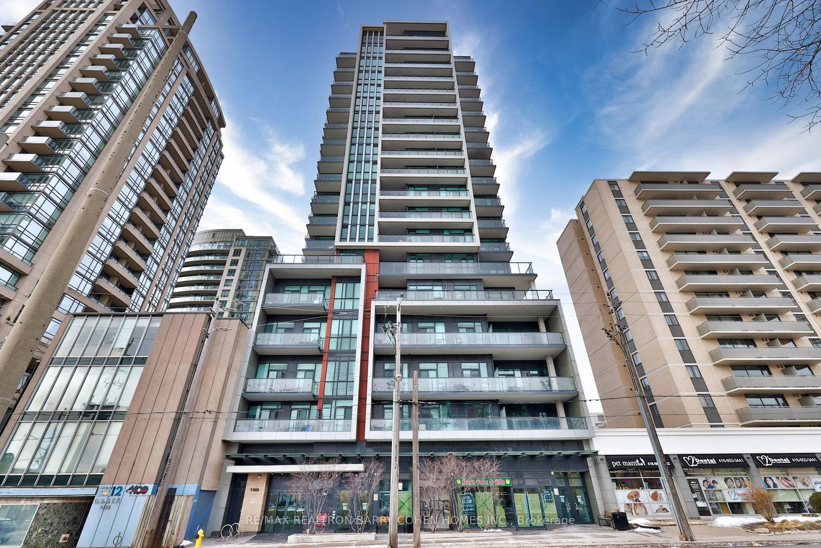 Front of Unit 1202, 1486 Bathurst St