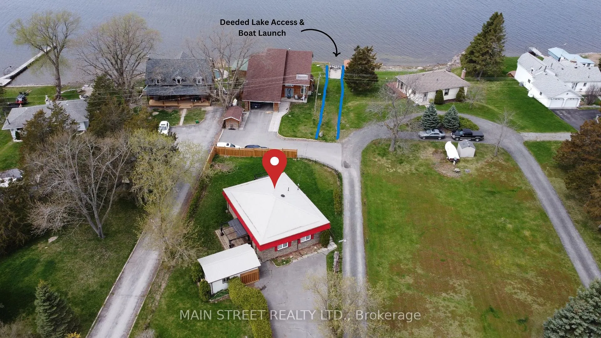 Front of 35 Peats Point Road