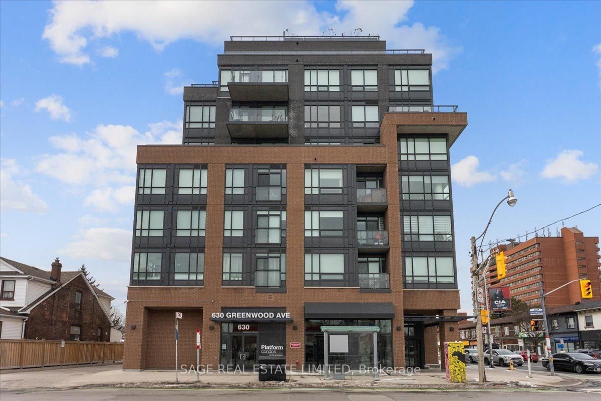 Photo 2 of Unit 403, 630 Greenwood Ave, Toronto, Blake-Jones — HOMEH