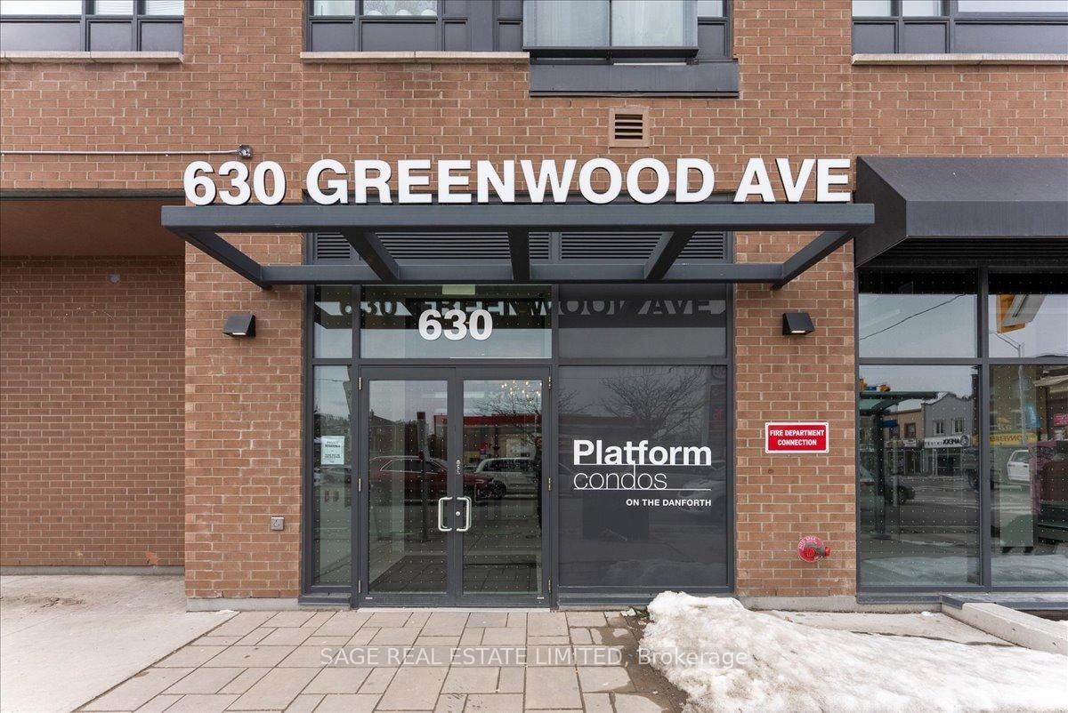Photo 3 of Unit 403, 630 Greenwood Ave, Toronto, Blake-Jones — HOMEH