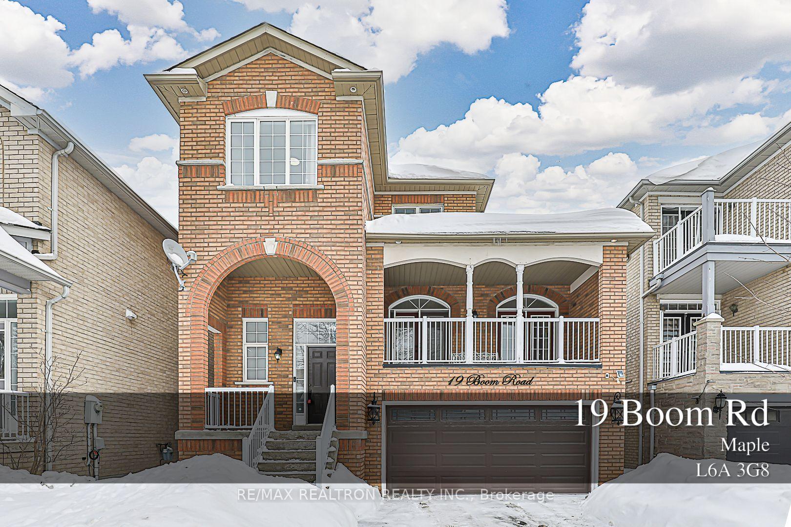 Photo 1 of 19 Boom Road, Vaughan, Vellore Village — HOMEH