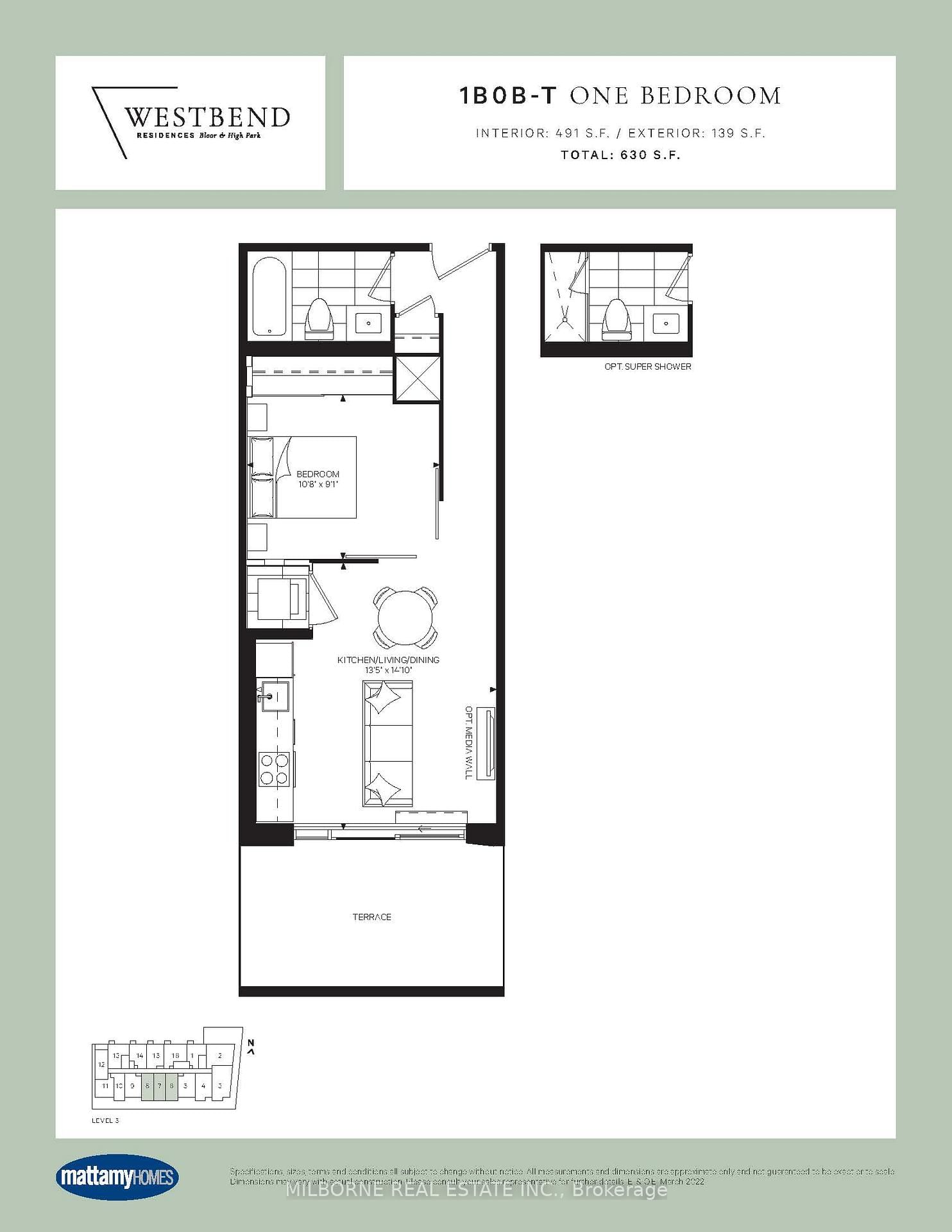 Photo 10 of Unit 508, 1660 Bloor St W, Toronto, High Park North — HOMEH