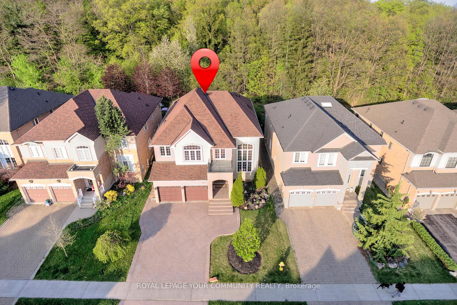 Front of 119 Thornhill Woods Drive