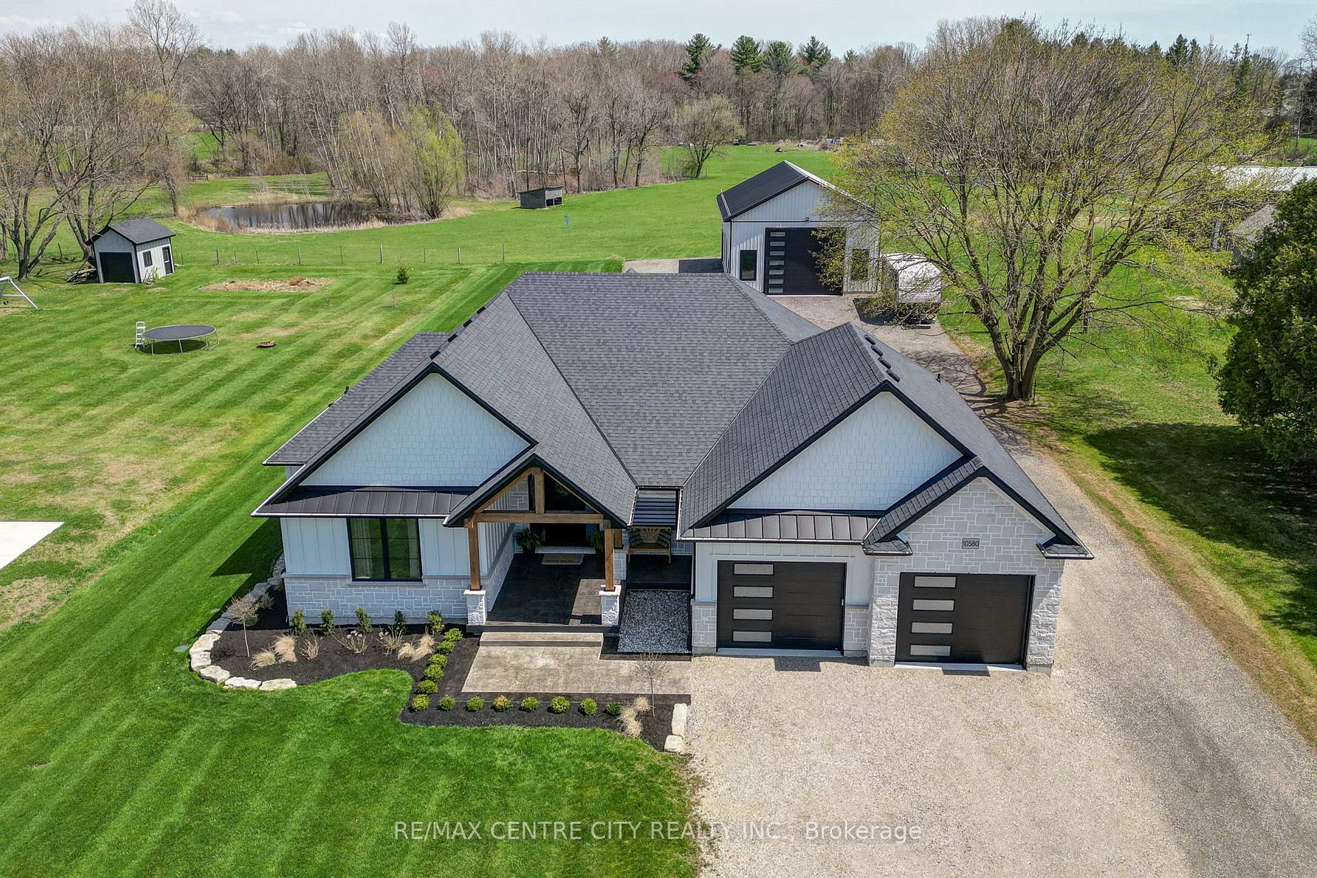 Front of 10580 Culloden Road