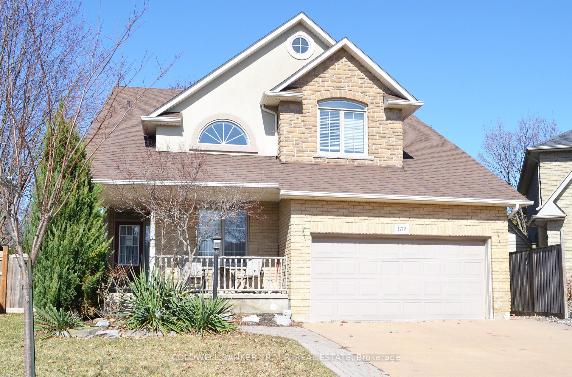 Front of 1712 Bishop Court