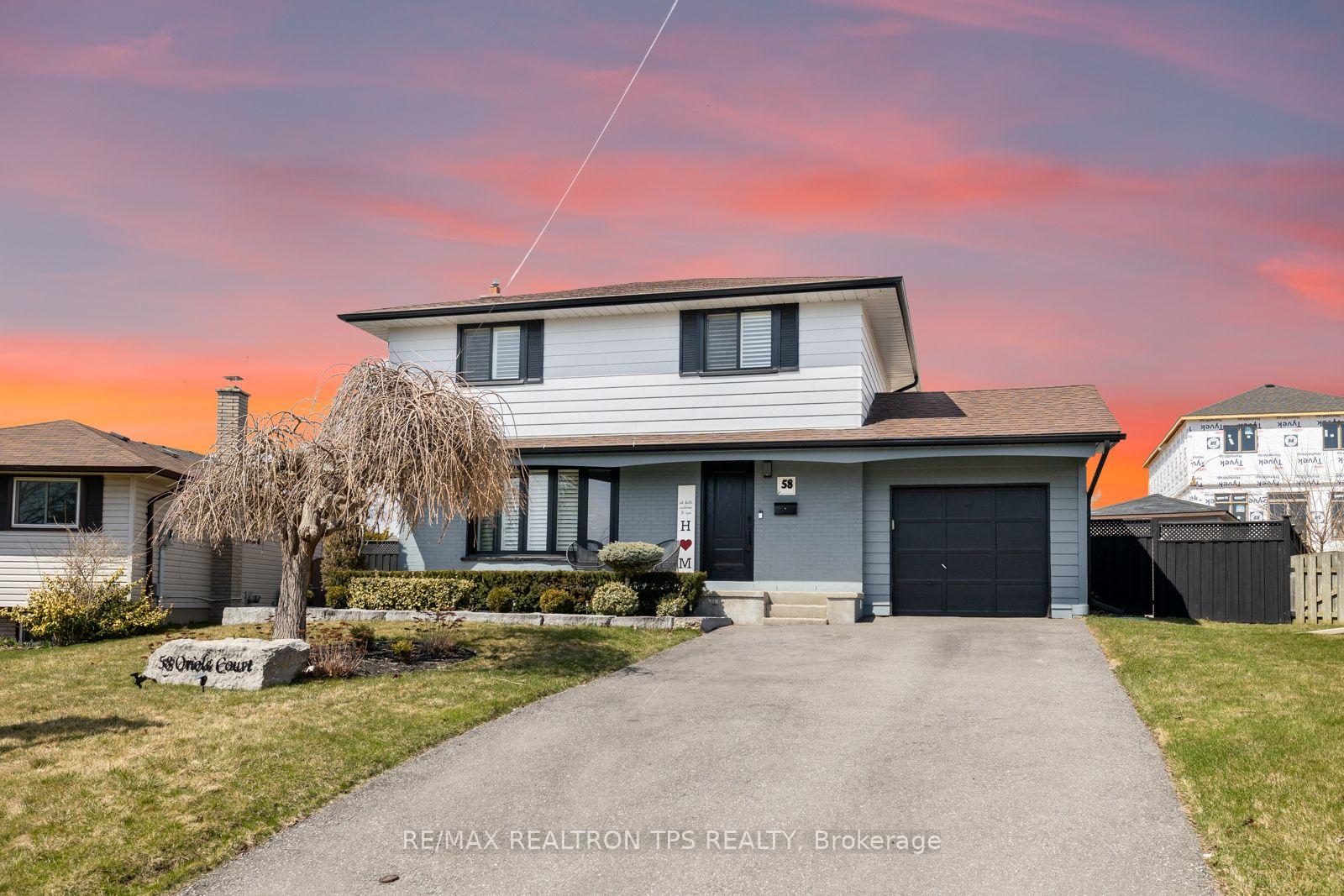 Front of 58 Oriole Court