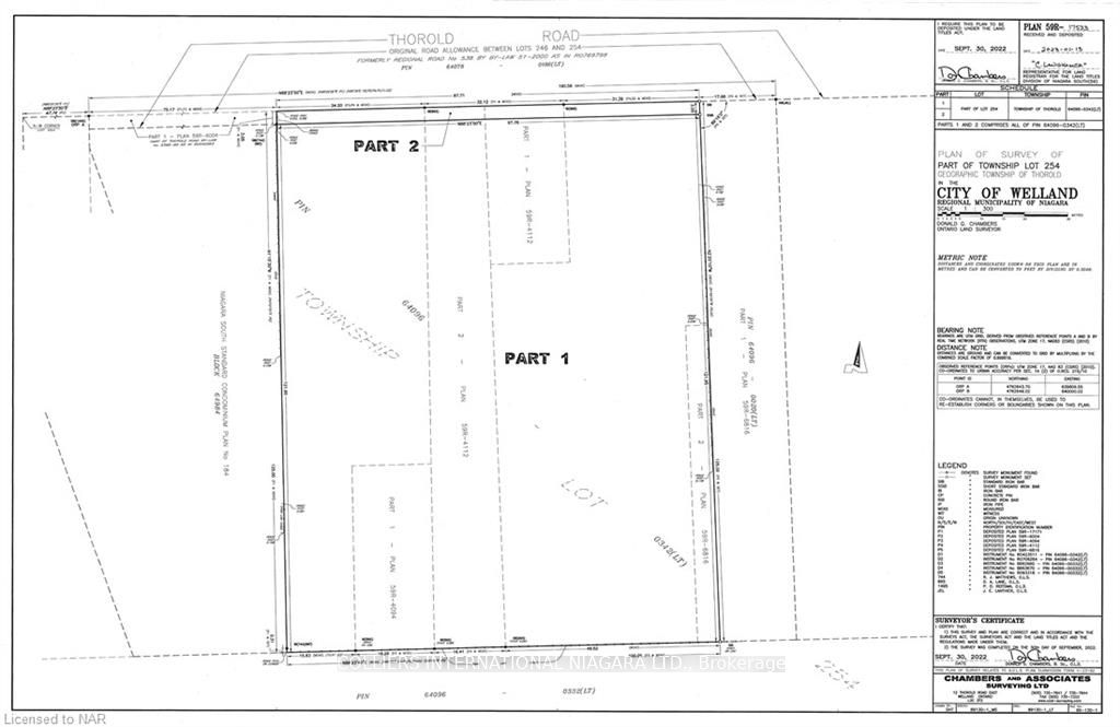 Front of 523-537 Thorold Road