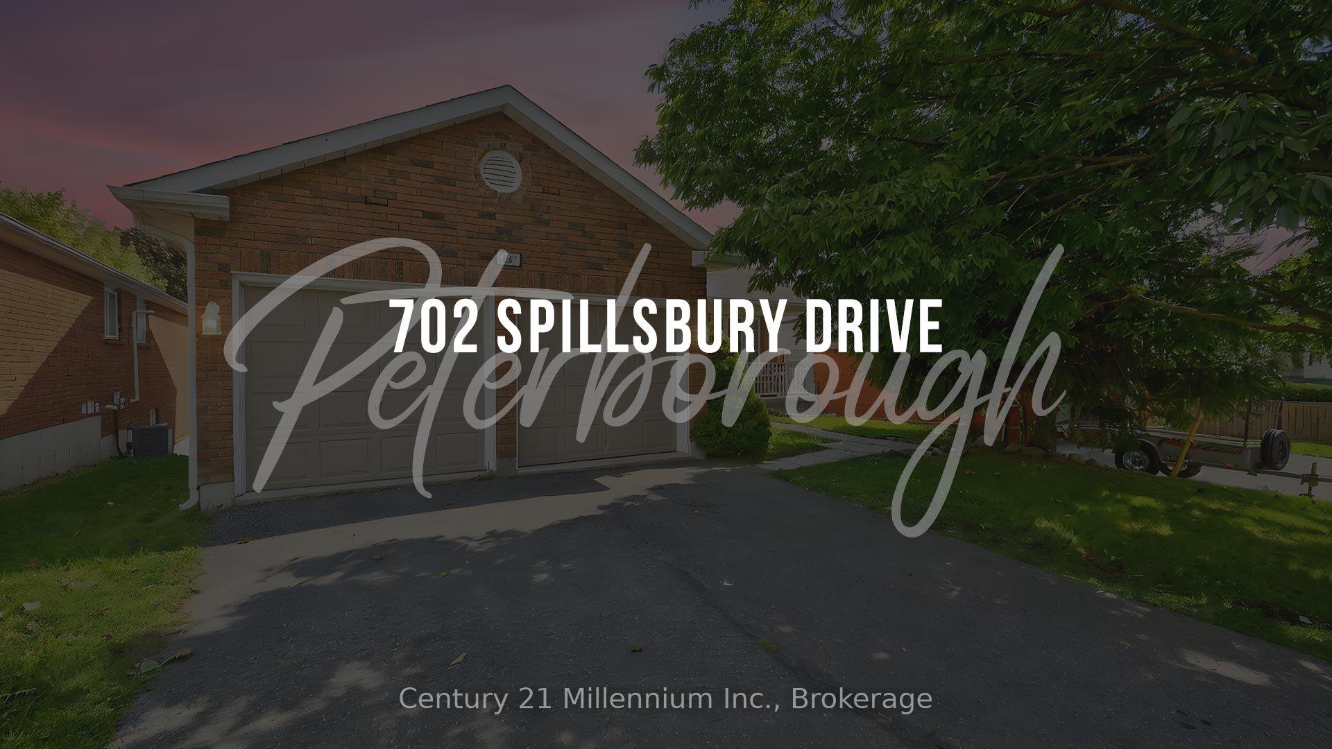 Front of 702 Spillsbury Drive