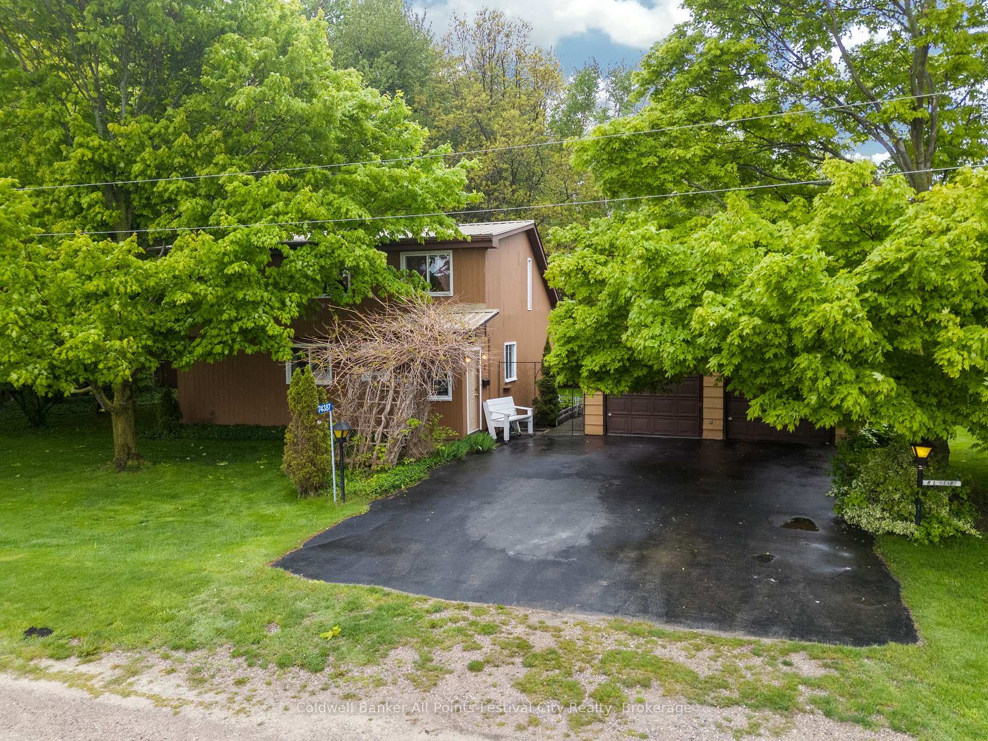Front of 74387 Driftwood Drive
