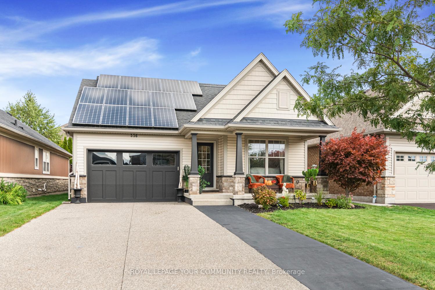 Front of 556 Gaiser Road