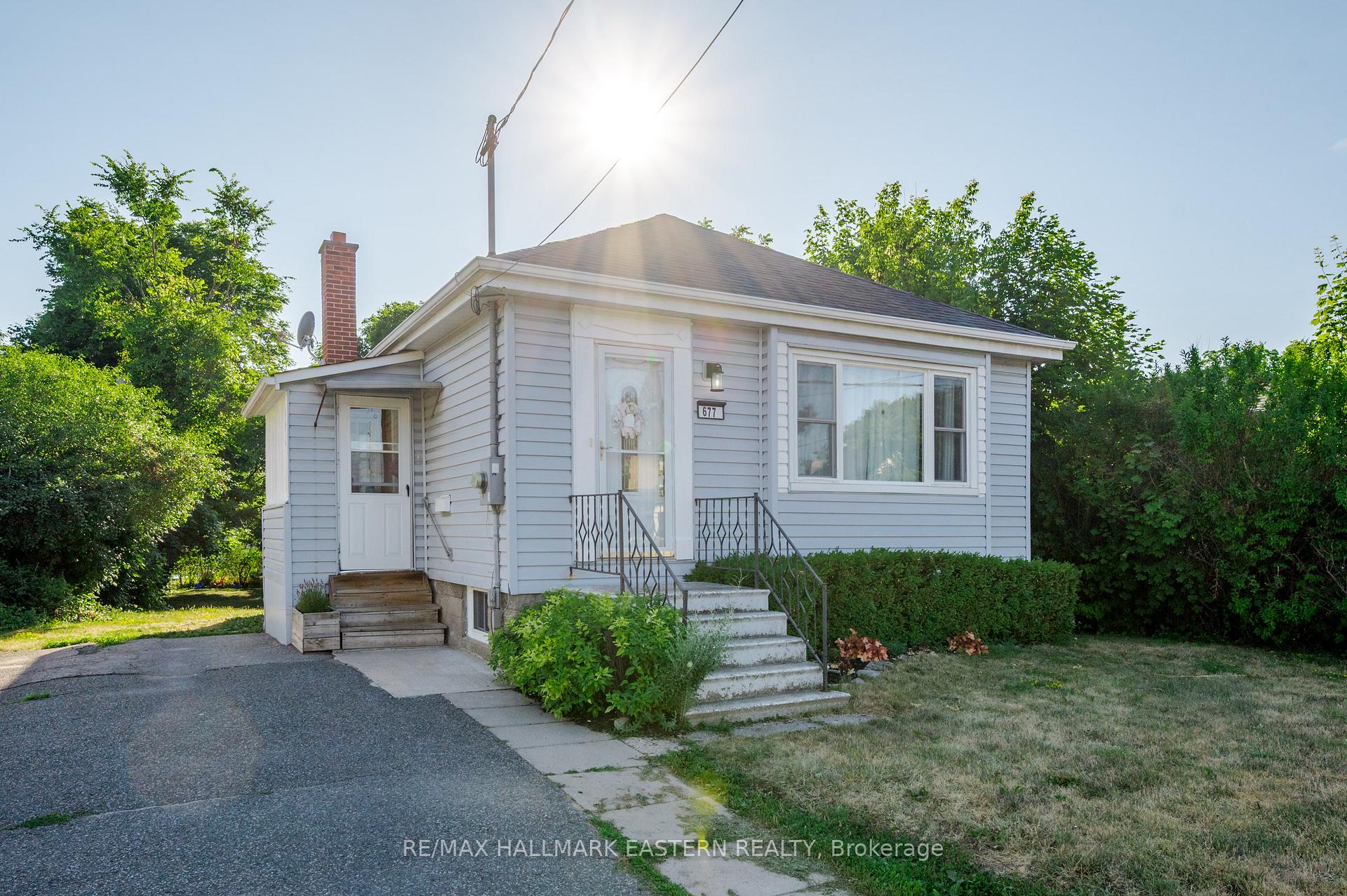 Front of 677 Armour Road